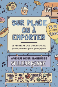 FESTIVAL SUR PLACE OU A EMPORTER